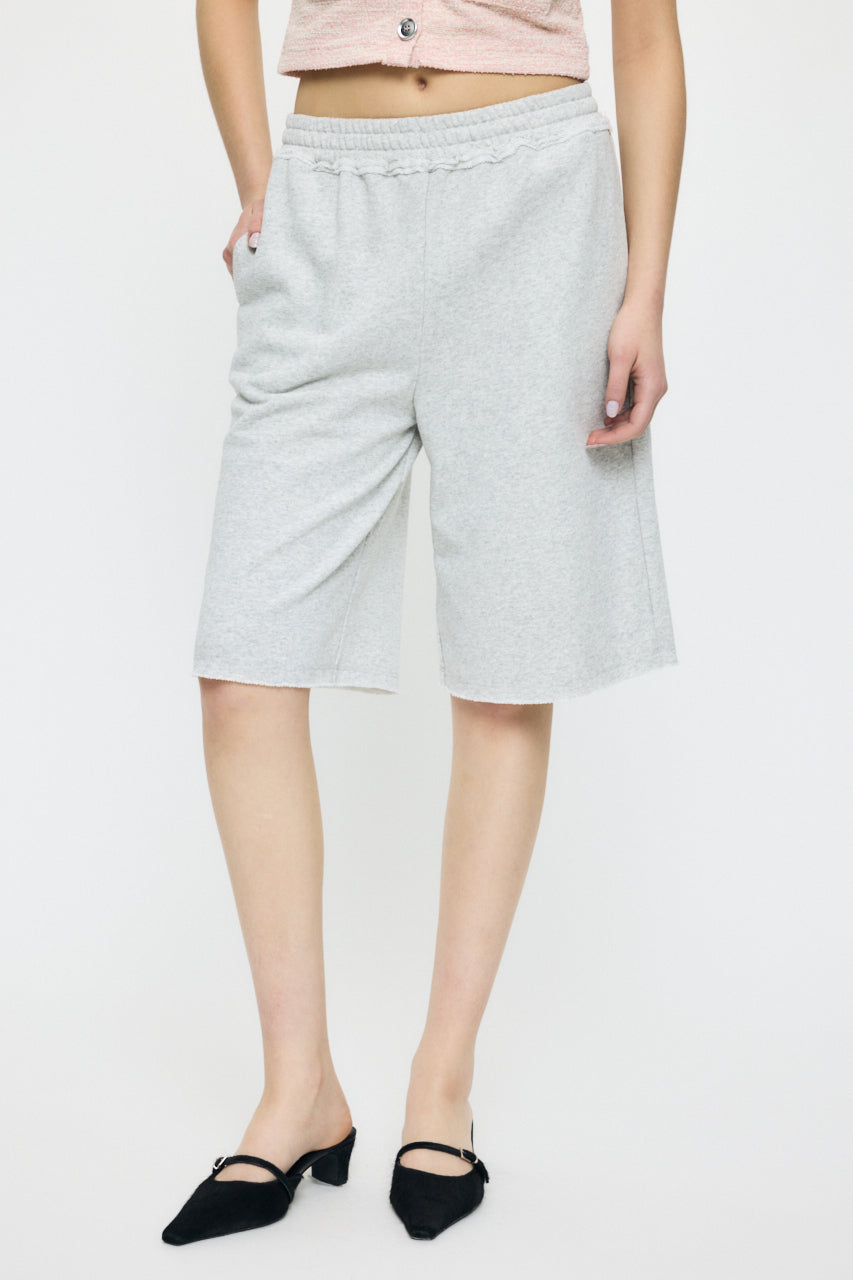 BERMUDA SWEAT SHORTS Heather Gray / Free
