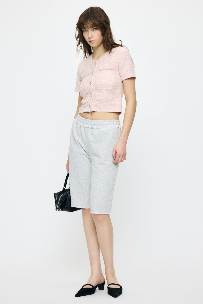 BERMUDA SWEAT SHORTS Heather Gray / Free
