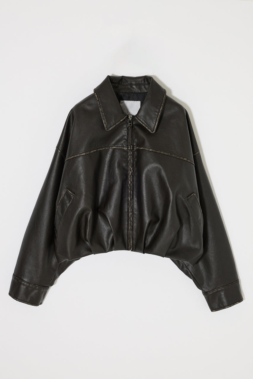 GATHER HEM JACKET Black / Free