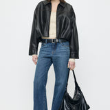 GATHER HEM JACKET Black / Free