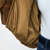GATHER HEM JACKET Brown / Free