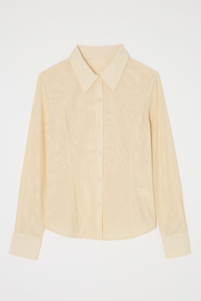 DOT TULLE SHIRT Ivory / Free