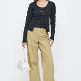 MIXED EYELET ENSEMBLE Heather Gray / Free