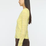MIXED EYELET ENSEMBLE Light Yellow / Free