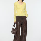 MIXED EYELET ENSEMBLE Light Yellow / Free
