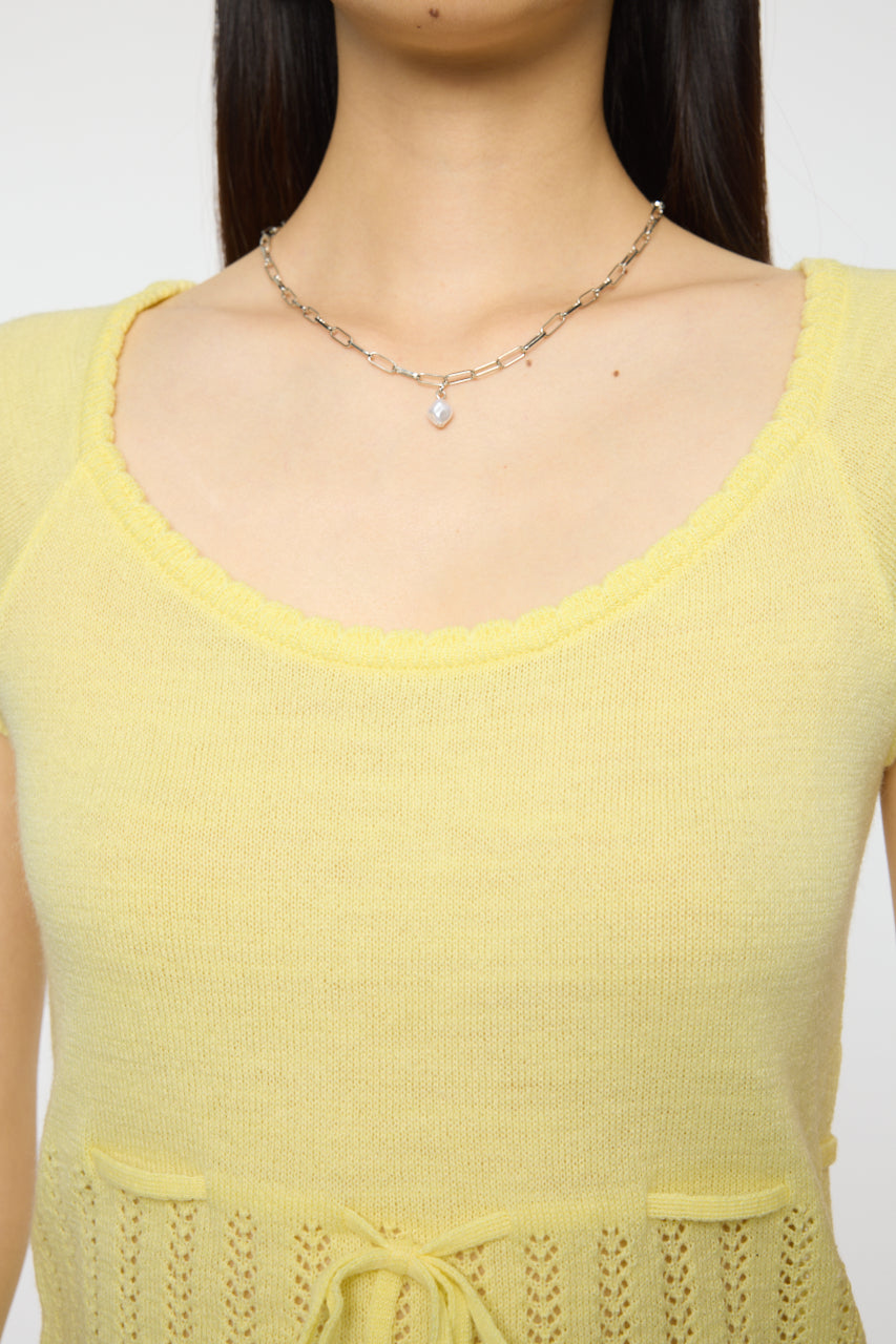 MIXED EYELET ENSEMBLE Light Yellow / Free