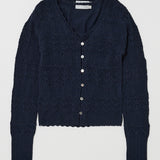 MIXED EYELET ENSEMBLE Navy / Free