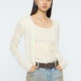 MIXED EYELET ENSEMBLE White / Free