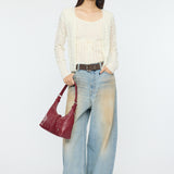 MIXED EYELET ENSEMBLE White / Free