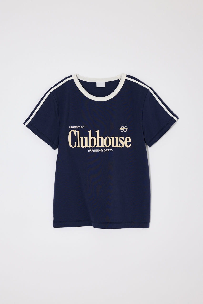 ATHLETIC RINGER TEE Navy / Free