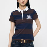 CLASSIC RUGBY SHIRT Brown / Free