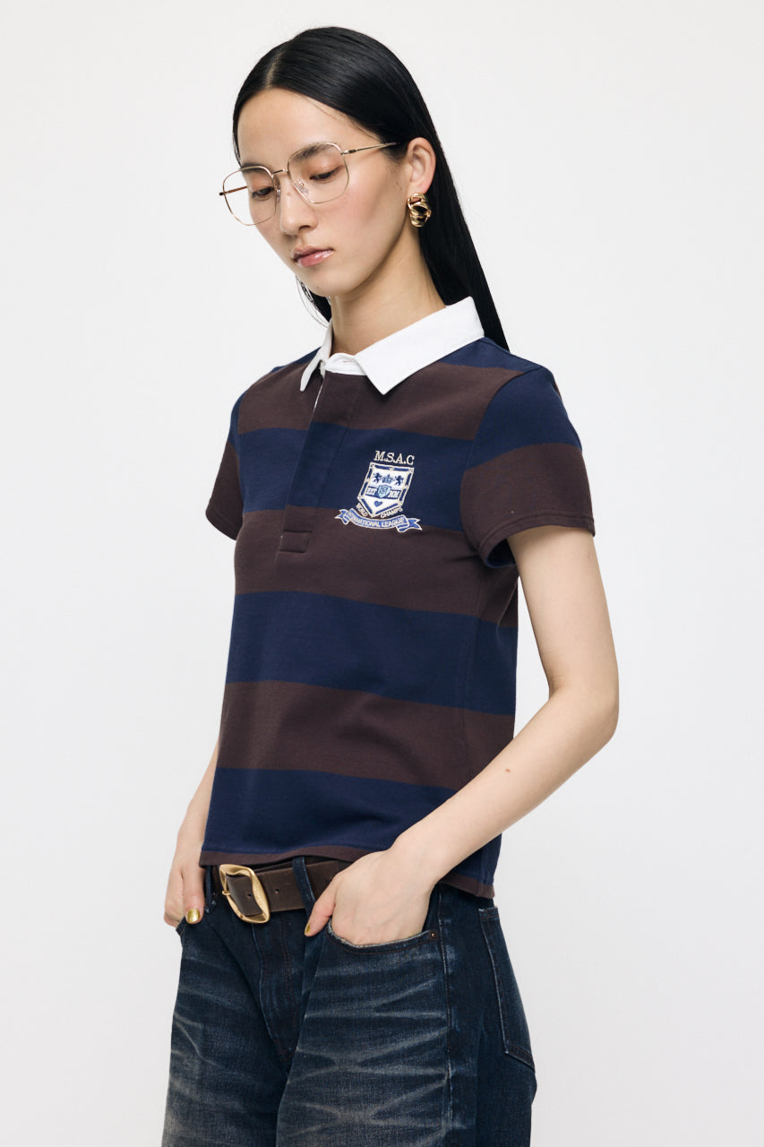 CLASSIC RUGBY SHIRT Brown / Free