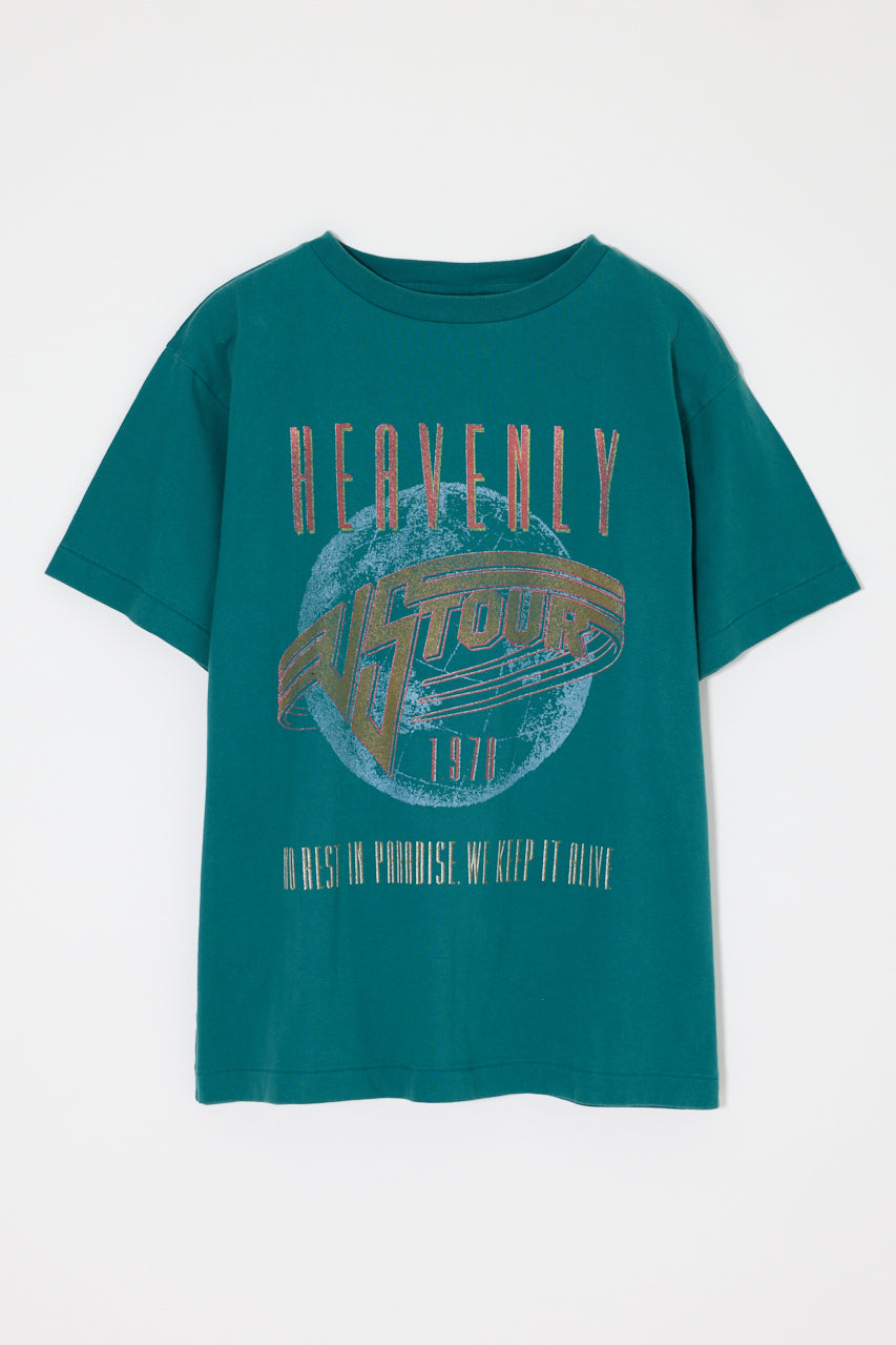 FADED GRAPHIC LOOSE TEE Green / Free