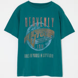 FADED GRAPHIC LOOSE TEE Green / Free