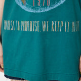 FADED GRAPHIC LOOSE TEE Green / Free