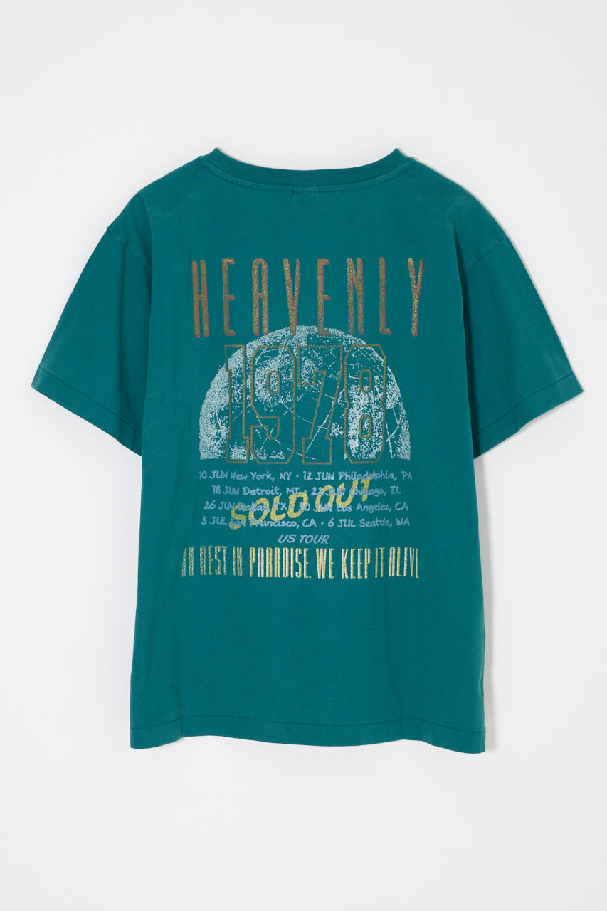 FADED GRAPHIC LOOSE TEE Green / Free