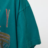 FADED GRAPHIC LOOSE TEE Green / Free