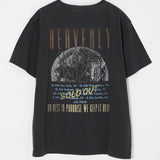 FADED GRAPHIC LOOSE TEE Light Black / Free