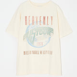 FADED GRAPHIC LOOSE TEE Off White / Free