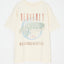 FADED GRAPHIC LOOSE TEE Off White / Free