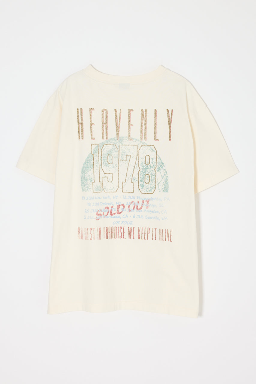 FADED GRAPHIC LOOSE TEE Off White / Free