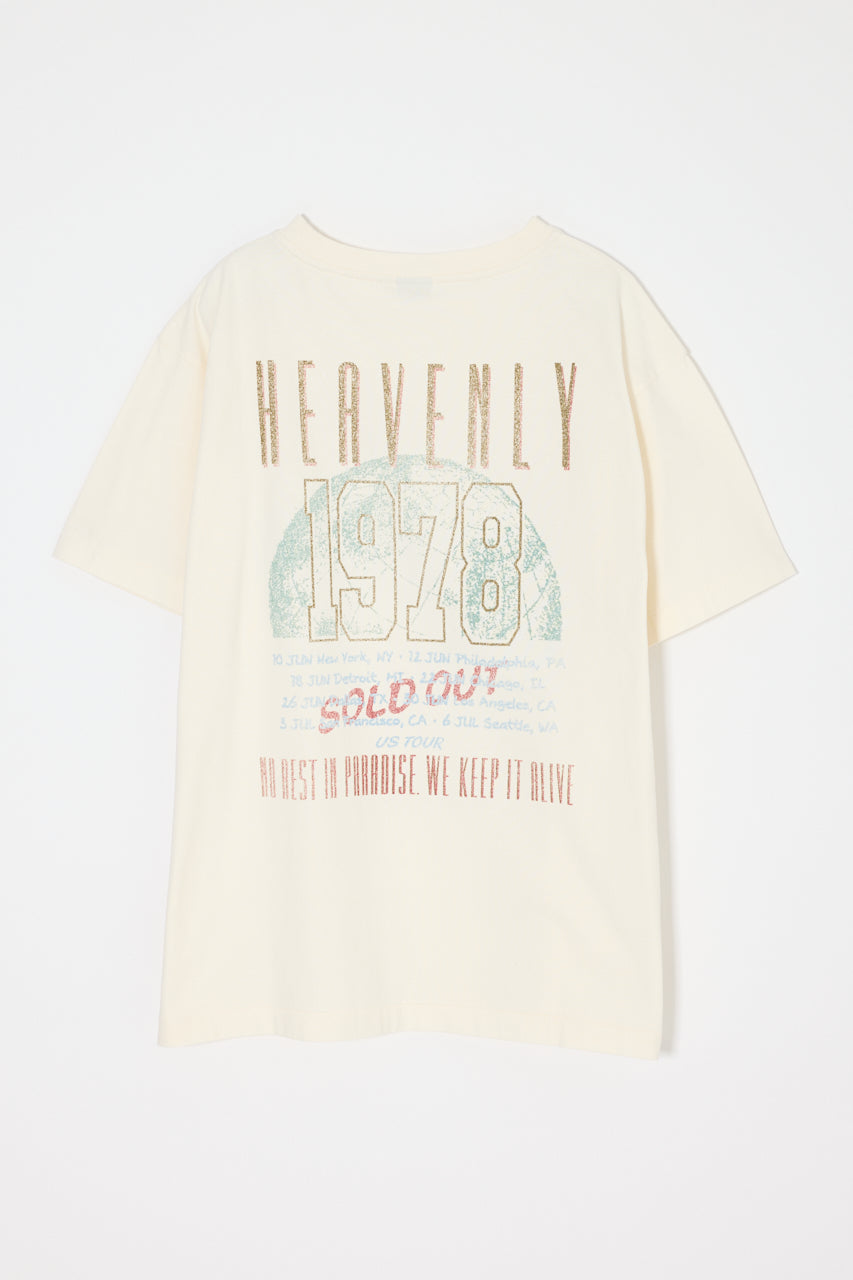 FADED GRAPHIC LOOSE TEE Off White / Free