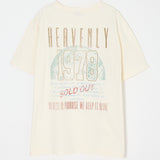 FADED GRAPHIC LOOSE TEE Off White / Free