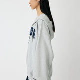 COLLEGIATE ZIP HOODIE Heather Gray / Free