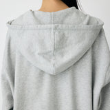 COLLEGIATE ZIP HOODIE Heather Gray / Free