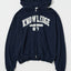COLLEGIATE ZIP HOODIE Navy / Free
