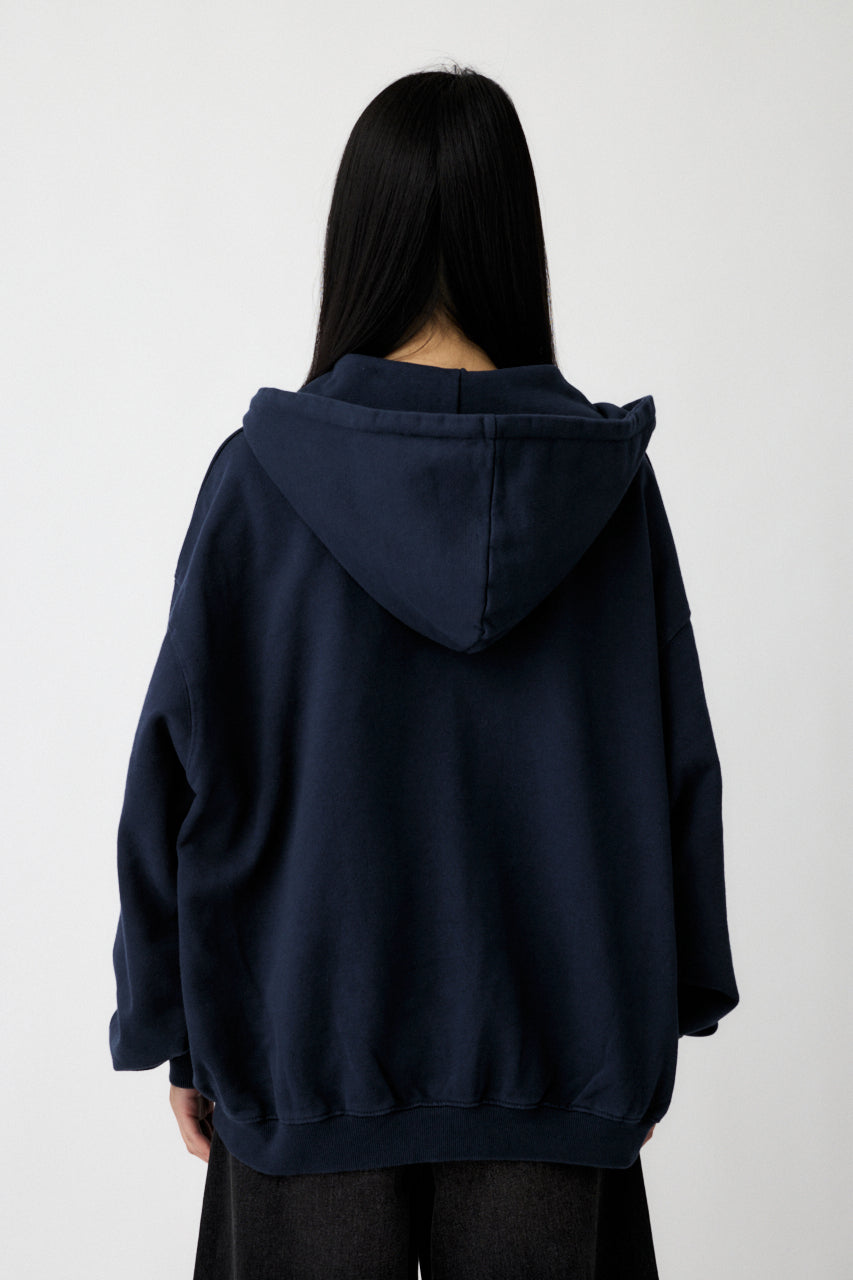 COLLEGIATE ZIP HOODIE Navy / Free