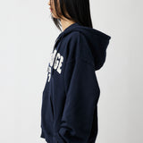 COLLEGIATE ZIP HOODIE Navy / Free