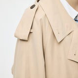 SHORT TRENCH COAT Beige / Free