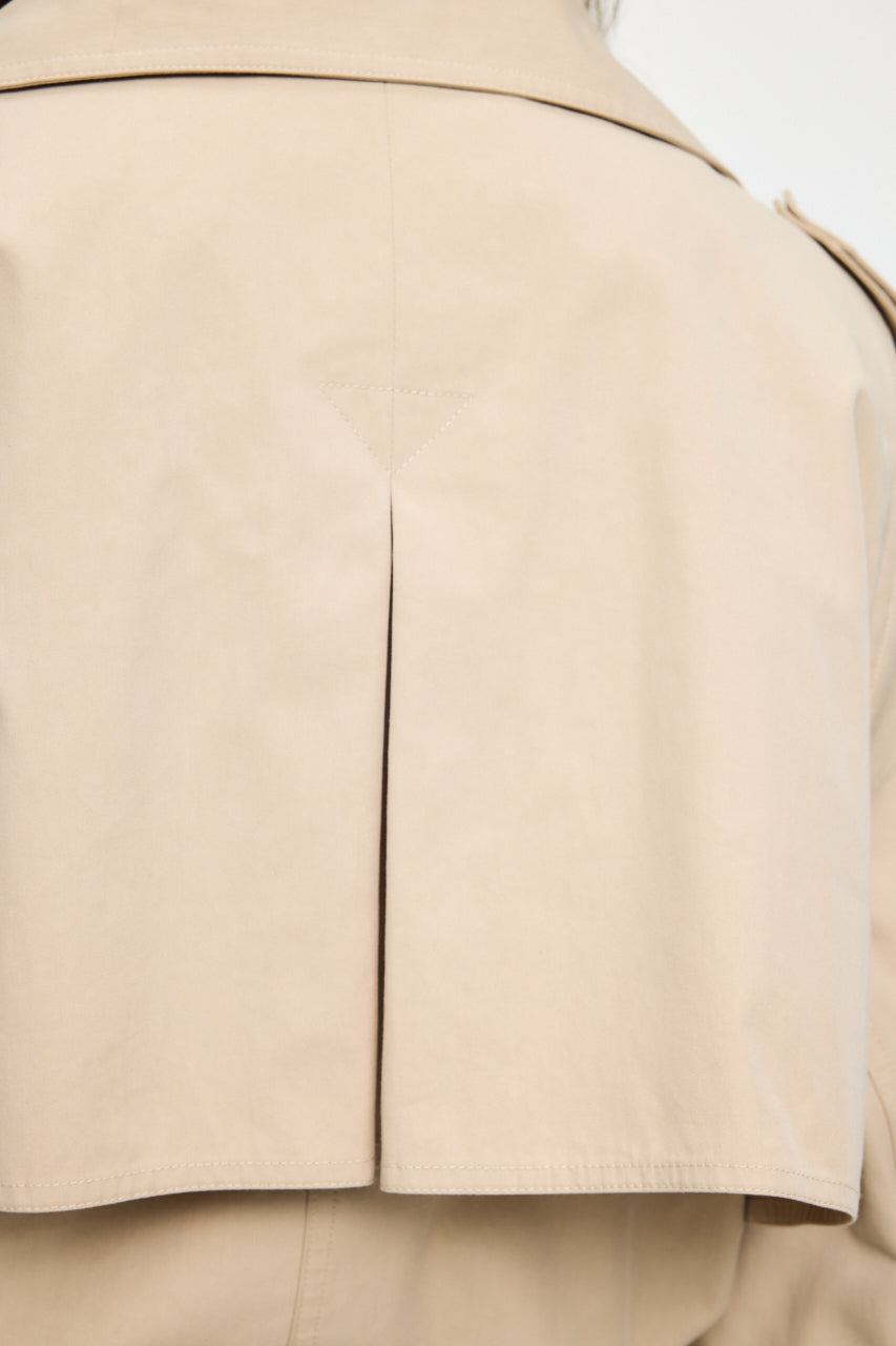 SHORT TRENCH COAT Beige / Free