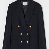 DOUBLE BREASTED JACKET Navy / 1 (S)