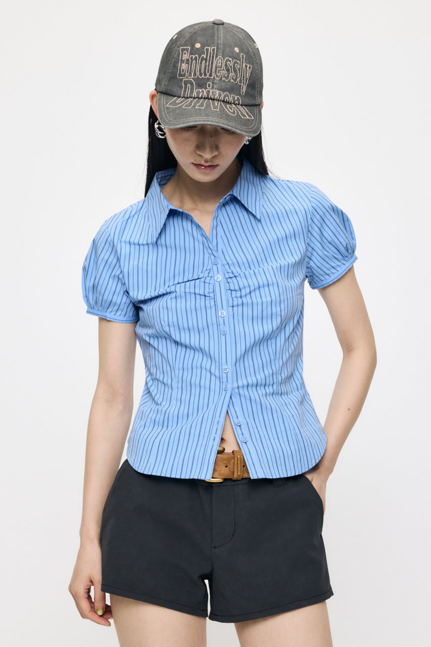 SHORT SLEEVE FIT SHIRT Multi Blue / 1 (S)