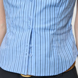 SHORT SLEEVE FIT SHIRT Multi Blue / 1 (S)