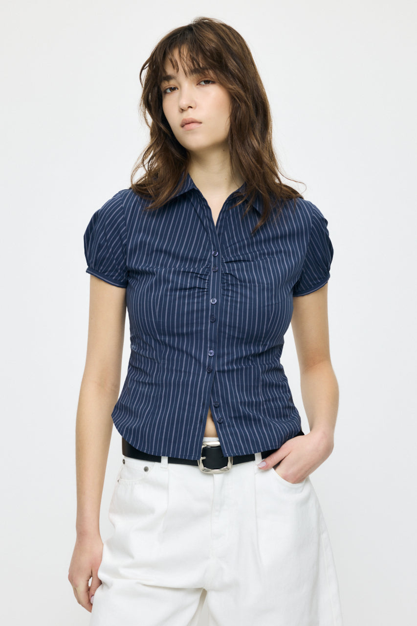 SHORT SLEEVE FIT SHIRT Multi Navy / 1 (S)