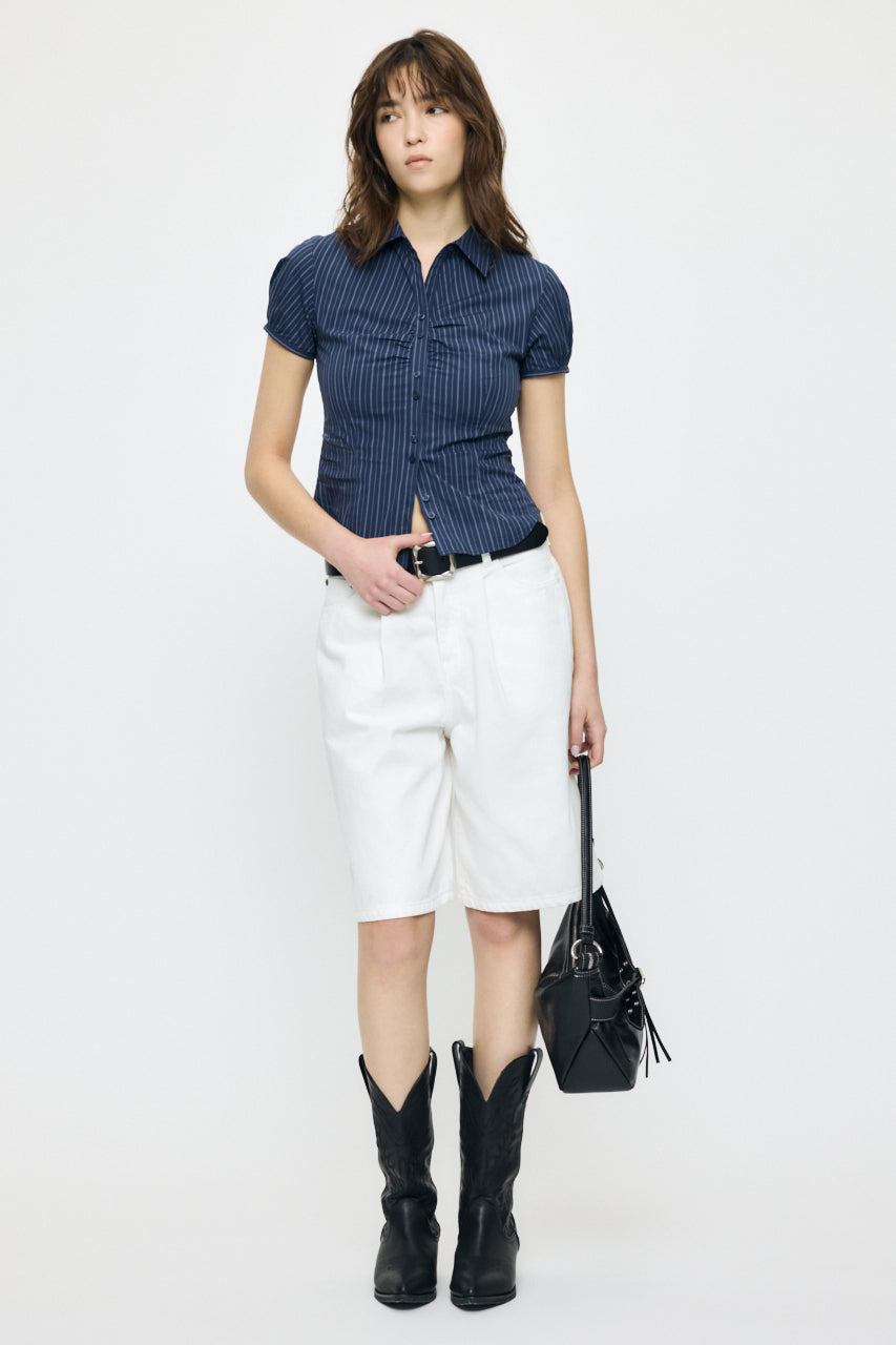 SHORT SLEEVE FIT SHIRT Multi Navy / 1 (S)