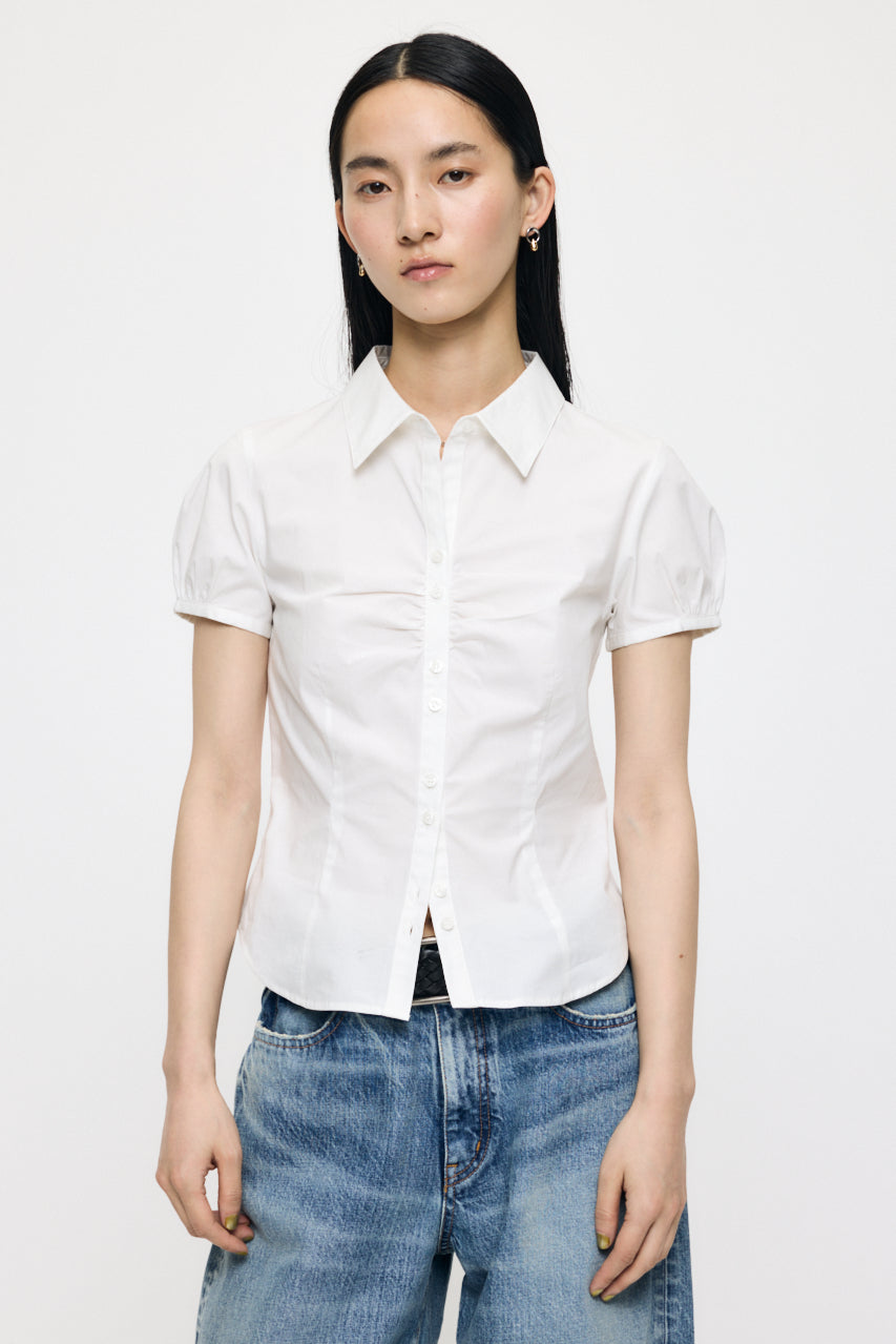 SHORT SLEEVE FIT SHIRT White / 1 (S)