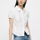 SHORT SLEEVE FIT SHIRT White / 1 (S)