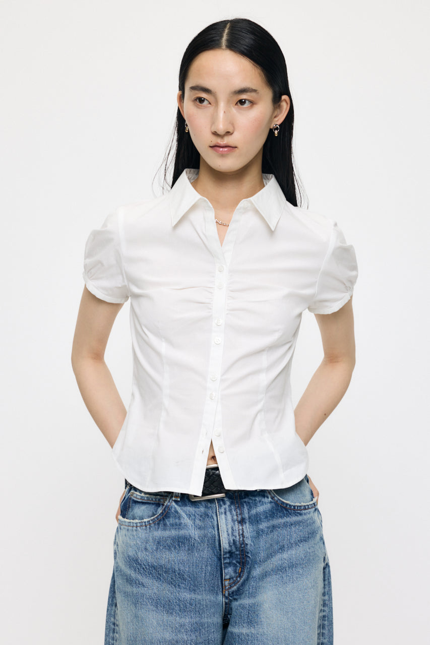 SHORT SLEEVE FIT SHIRT White / 1 (S)