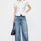 SHORT SLEEVE FIT SHIRT White / 1 (S)