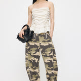 SATIN GATHER CAMI Ivory / Free