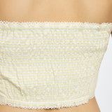 OVER SHIRT & BUISTIER SET Multi Yellow / Free