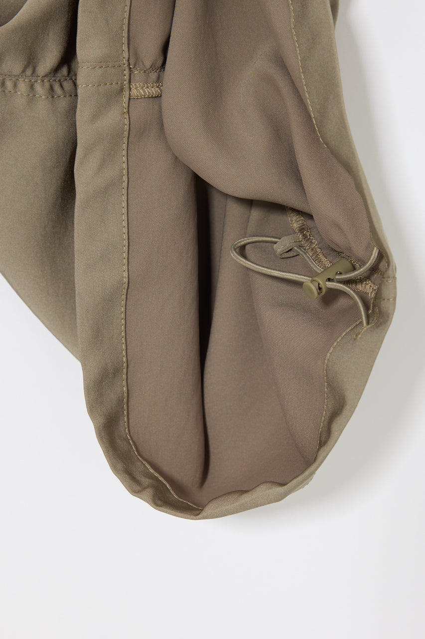SATIN CARGO PANT Khaki / 1 (S)