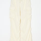 SATIN CARGO PANT