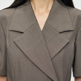 TRENCH MINI DRESS Brown / 1 (S)