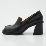 LOAFER HEEL SHOES Black / M