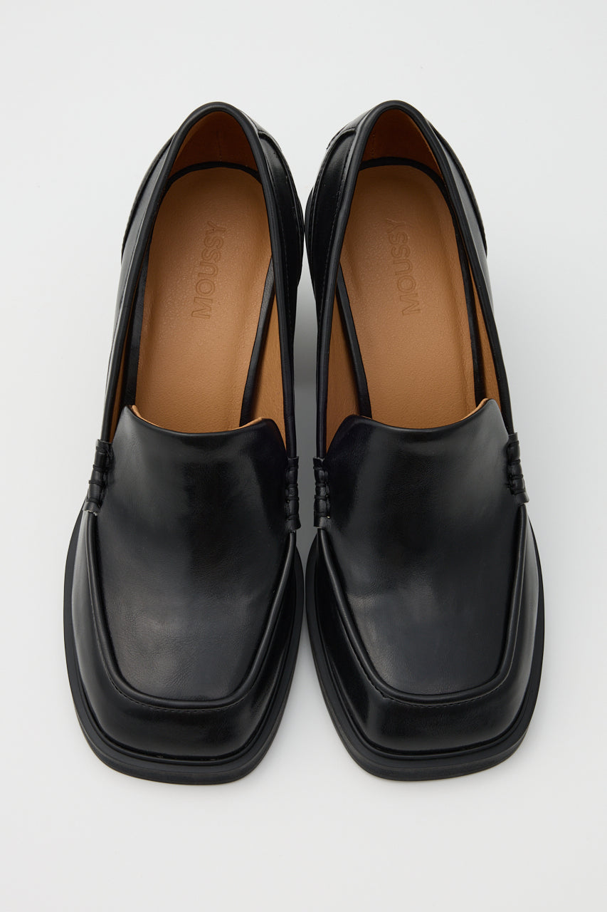 LOAFER HEEL SHOES Black / M
